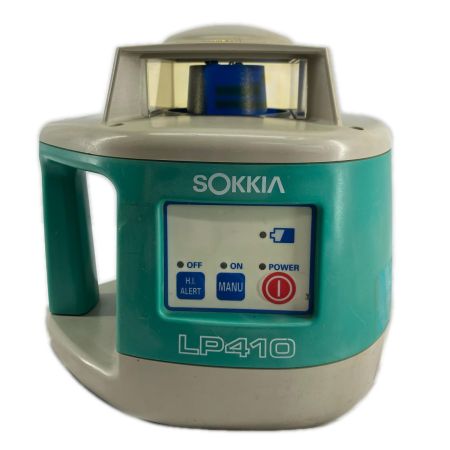 SOKKIA ソキア レーザーレベラー SOKKIA LP410 グリーン 程度C ケース、受光器付 回転レーザー 受光器LR200付属 LP410 グリーン