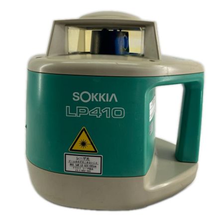 SOKKIA ソキア レーザーレベラー SOKKIA LP410 グリーン 程度C ケース、受光器付 回転レーザー 受光器LR200付属 LP410 グリーン