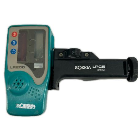 SOKKIA ソキア レーザーレベラー SOKKIA LP410 グリーン 程度C ケース、受光器付 回転レーザー 受光器LR200付属 LP410 グリーン