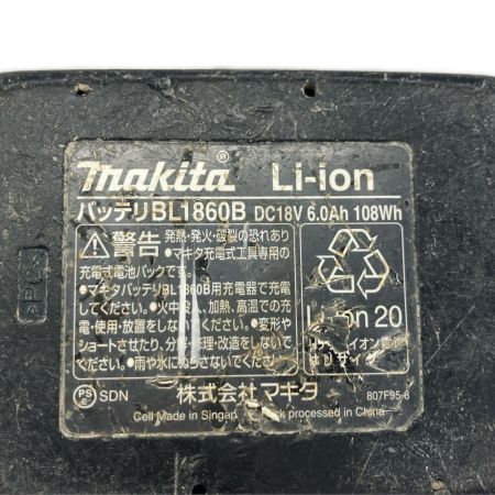 MAKITA マキタ 研磨工具 ディスクグラインダー 充電池1個付 コードレス式 GA404DN ブルー