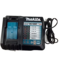 MAKITA マキタ 工具関連用品 急速充電器 MAKITA DC18RF ブラック 未使用品(S) コード式 100v 充電器 DC18RF ブラック Sランク