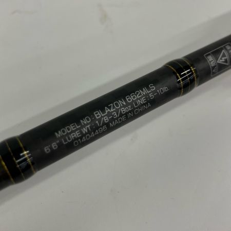 DAIWA ダイワ ルアーロッド DAIWA ダイワ ブレイゾン 662MLS　2pcs 01404496  01404496