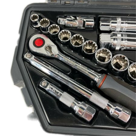 Pro-Auto 工具関連用品 工具セット Pro-Auto ブラック 39点セット ブラック
