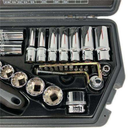 Pro-Auto 工具関連用品 工具セット Pro-Auto ブラック 39点セット ブラック