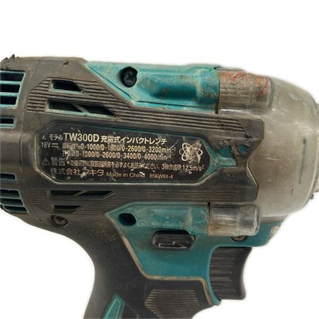 MAKITA マキタ 締め付け工具 インパクトレンチ コードレス式 18v  TW300D ブルー