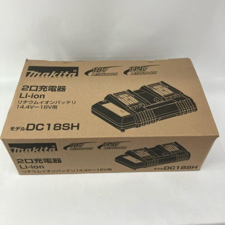 MAKITA マキタ 工具関連用品 充電器 14.4v-18v 2口充電器 DC18SH 未使用品