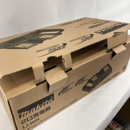 MAKITA マキタ 工具関連用品 充電器 14.4v-18v 2口充電器 DC18SH 未使用品