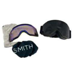 SMITH スミス ウィンターゴーグル SQUAD MAG 替えレンズ付き ブラック Aランク