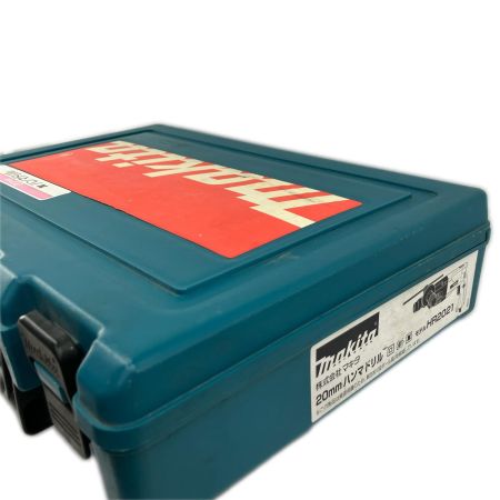MAKITA マキタ マキタハンマドリル MAKITA HR2021  程度B ケース・おまけ付 コード式 20mm 100v  HR2021 グリーン×ブラック