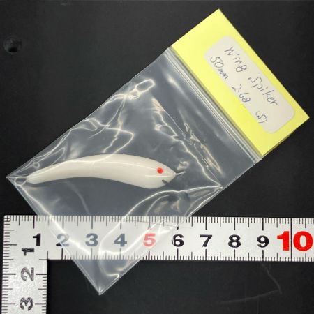 トラウトラボ 釣り用品 ルアー ミノー ウィングスパイカー S 50mm  ホワイト