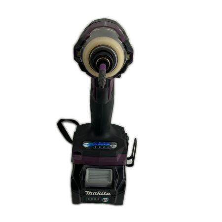 MAKITA マキタ 締め付け工具 インパクトドライバ MAKITA TD001G パープル 程度A 充電器・充電池1個・ケース付 コードレス式 40v 2.5Ah 25704 TD001G パープル