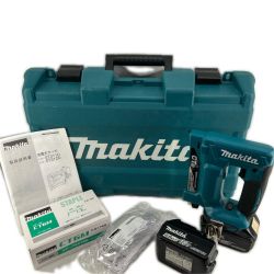 MAKITA マキタ 電動タッカ MAKITA ST312D ブルー 程度B 充電池2個・ケース付 コードレス式 12mm×6～13mm 18v 34820 ST312D ブルー Bランク