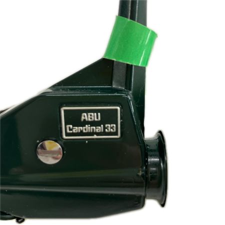 Abu Garcia アブガルシア リール スピニングリール Abu Garcia Cardinal33 カーディナル33  箱、説明書、布袋