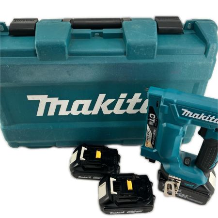 MAKITA マキタ 工具関連用品 電動タッカ MAKITA ST312D 程度A ケース付、充電池3個 12mm×6~13mm 18v 10128 ST312D
