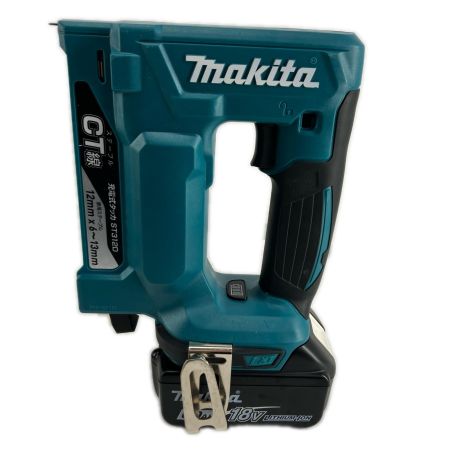 MAKITA マキタ 工具関連用品 電動タッカ MAKITA ST312D 程度A ケース付、充電池3個 12mm×6~13mm 18v 10128 ST312D