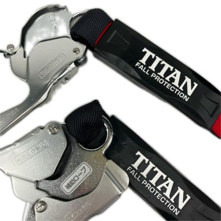 TITAN 工具関連用品 胴ベルト型安全帯 TITAN B0005-15 ブラック×レッド B0005-15 ブラック×レッド