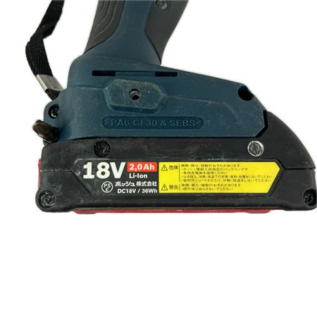 BOSCH ボッシュ  締め付け工具 インパクトレンチ バッテリー2個 充電器 ケース付 コードレス式 18v GDR18v-160