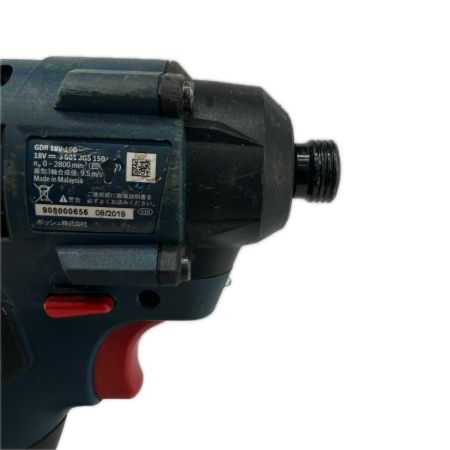 BOSCH ボッシュ  締め付け工具 インパクトレンチ バッテリー2個 充電器 ケース付 コードレス式 18v GDR18v-160