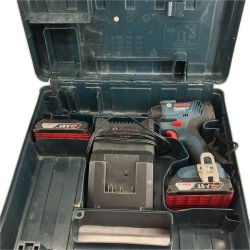 BOSCH ボッシュ インパクトドライバ　 バッテリー2個 充電器 ケース コードレス式 18v 2.0Ah GDR18v-160 Bランク