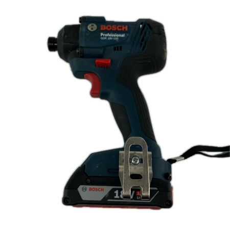BOSCH ボッシュ インパクトドライバ　 バッテリー2個 充電器 ケース コードレス式 18v 2.0Ah GDR18v-160