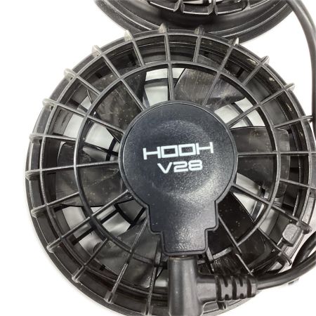 HOOH 工具関連用品 空調服 HOOH ホワイト 程度C ファン、バッテリー2個、アダプター 4L ホワイト