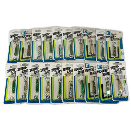 Jensen 釣り用品 ルアー スプーン ハスルアー 3.5g 20個まとめ 未使用品