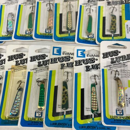 Jensen 釣り用品 ルアー スプーン ハスルアー 3.5g 20個まとめ 未使用品
