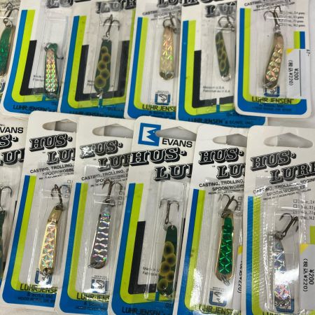 Jensen 釣り用品 ルアー スプーン ハスルアー 3.5g 20個まとめ 未使用品
