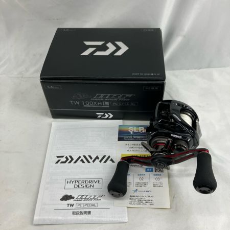 DAIWA ダイワ ベイトリール　 25HRF TW 100XHL PEスペシャル キズ有  00631607