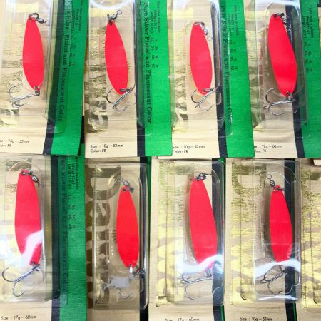 DAIWA ダイワ 釣り用品 ルアー スプーン チヌーク 10g 7g 53ｍｍ 未使用品 15個まとめ