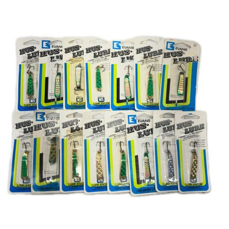 jensen 釣り用品 ルアー スプーン 未使用品 ハスルアー 3.5g 15個まとめ