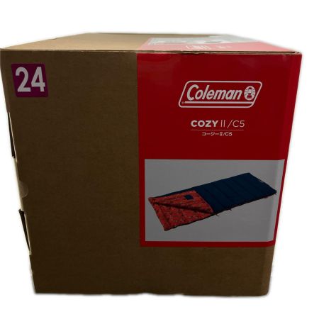 Coleman コールマン アウトドア シュラフ 寝袋 Coleman 84×190cm COZY2/C5 ネイビー/オレンジ COZY2/C5