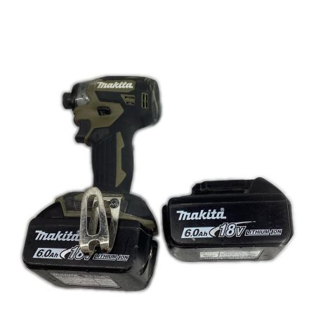 MAKITA マキタ インパクトドライバ　充電器　バッテリー2個　ケース付 TD173D オリーブ