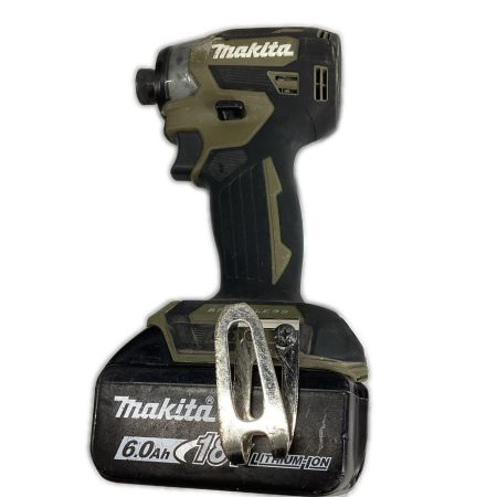 MAKITA マキタ インパクトドライバ　充電器　バッテリー2個　ケース付 TD173D オリーブ