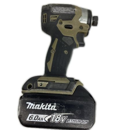 MAKITA マキタ インパクトドライバ　充電器　バッテリー2個　ケース付 TD173D オリーブ