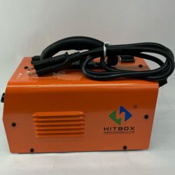 HITBOX 大型機械 半自動溶接機 HITBOX HBM200 オレンジ 程度B 付属品完備 コード式 100v 60974-1 マスク HBM200 オレンジ Bランク