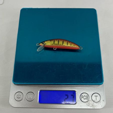 魚じゃらし工房 ルアー ミノー 魚じゃらし工房 サブロウ45T 赤金OB PM ｻﾌﾞﾛｳ45T