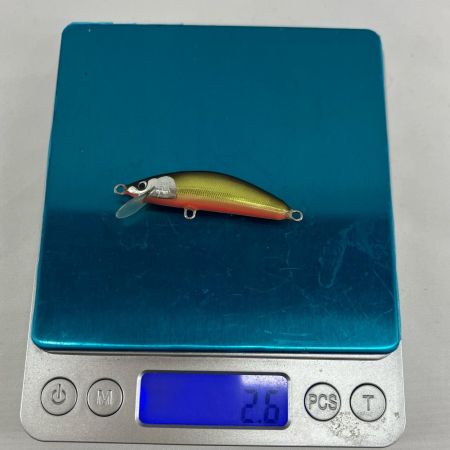 魚じゃらし工房  ルアー ミノー 魚じゃらし工房 サブロウ45T 黒金OB ｻﾌﾞﾛｳ45T