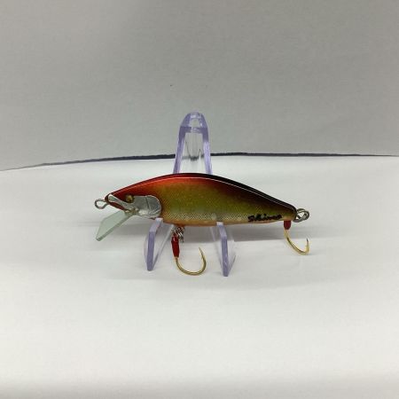 Shimo Minnow Works 釣り用品 ルアー ミノー  赤金
