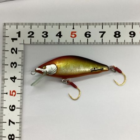 Shimo Minnow Works 釣り用品 ルアー ミノー  赤金