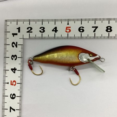 Shimo Minnow Works 釣り用品 ルアー ミノー  赤金