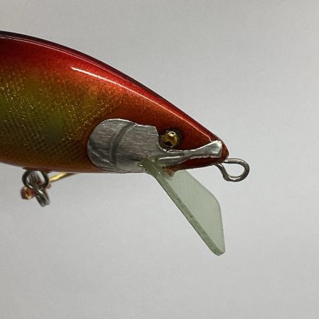 Shimo Minnow Works 釣り用品 ルアー ミノー  赤金