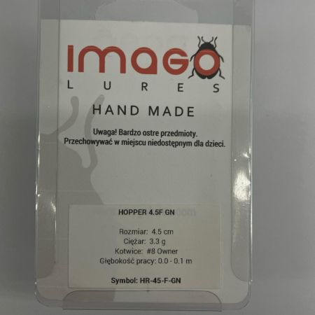 Imago 釣り用品 ルアー Imago ホッパー 4.5F 