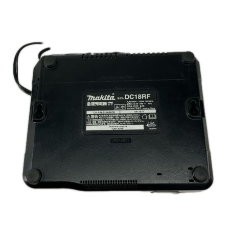 MAKITA マキタ  18V/14.4V 急速充電器　  DC18RF ブラック