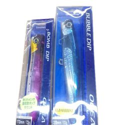 SHIMANO シマノ ルアー　オシア バブルディップ220F/ボムディップ170F 2個セット Sランク