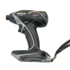 National ナショナル インパクトドライバ　コードレス式　本体のみ　14.4ｖ EZ7540 ブラック Cランク