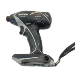 National ナショナル インパクトドライバ　コードレス式　本体のみ　14.4ｖ EZ7540 ブラック Cランク