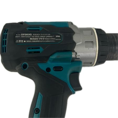 MAKITA マキタ ドライバドリル コードレス式  充電池1個付  40v 2.5Ah  DF003G ブルー
