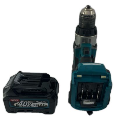 MAKITA マキタ ドライバドリル コードレス式  充電池1個付  40v 2.5Ah  DF003G ブルー