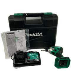MAKITA マキタ インパクトドライバ  充電器・ケース・ドライバービット付 14.4v 1.5Ah MTD001D グリーン Aランク